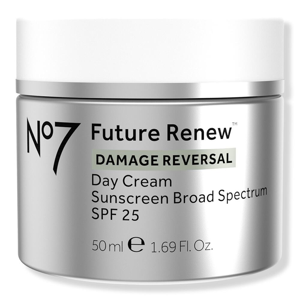 NEW No7 Future Renew Damage Reversal Day Cream SPF 25 Anti Aging Moisturizer